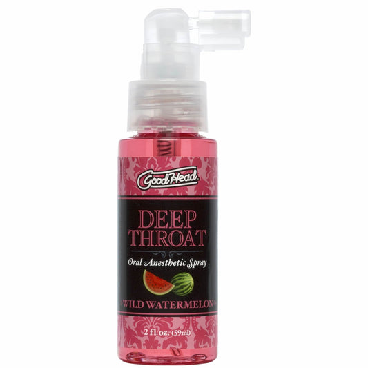 Розпродаж!!! Спрей для мінету Doc Johnson GoodHead DeepThroat Spray - Watermelon 59мл (до 09.2025)