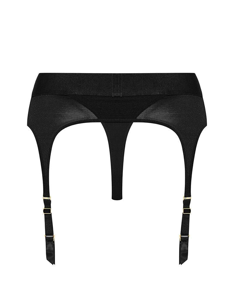 Трусики для страпона з підв’язками для панчіх Strap-On-Me REBEL HARNESS - XS