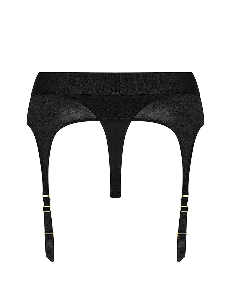 Труси для страпона з підв’язками для панчіх Strap-On-Me REBEL HARNESS - S