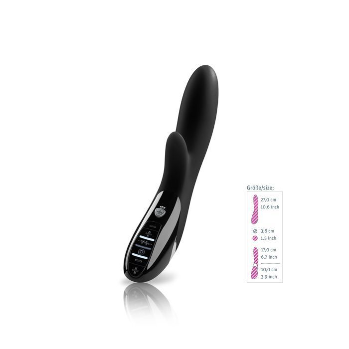 Вібратор-кролик з електростимуляцією Mystim Daring Danny eStim Black (м'ята упаковка!!!)