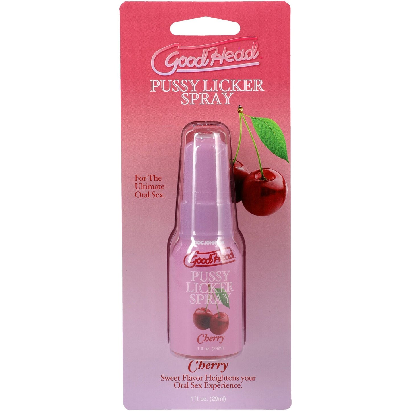 Спрей для кунілінгусу Doc Johnson GoodHead Pussy Licker Spray - Cherry 29 мл