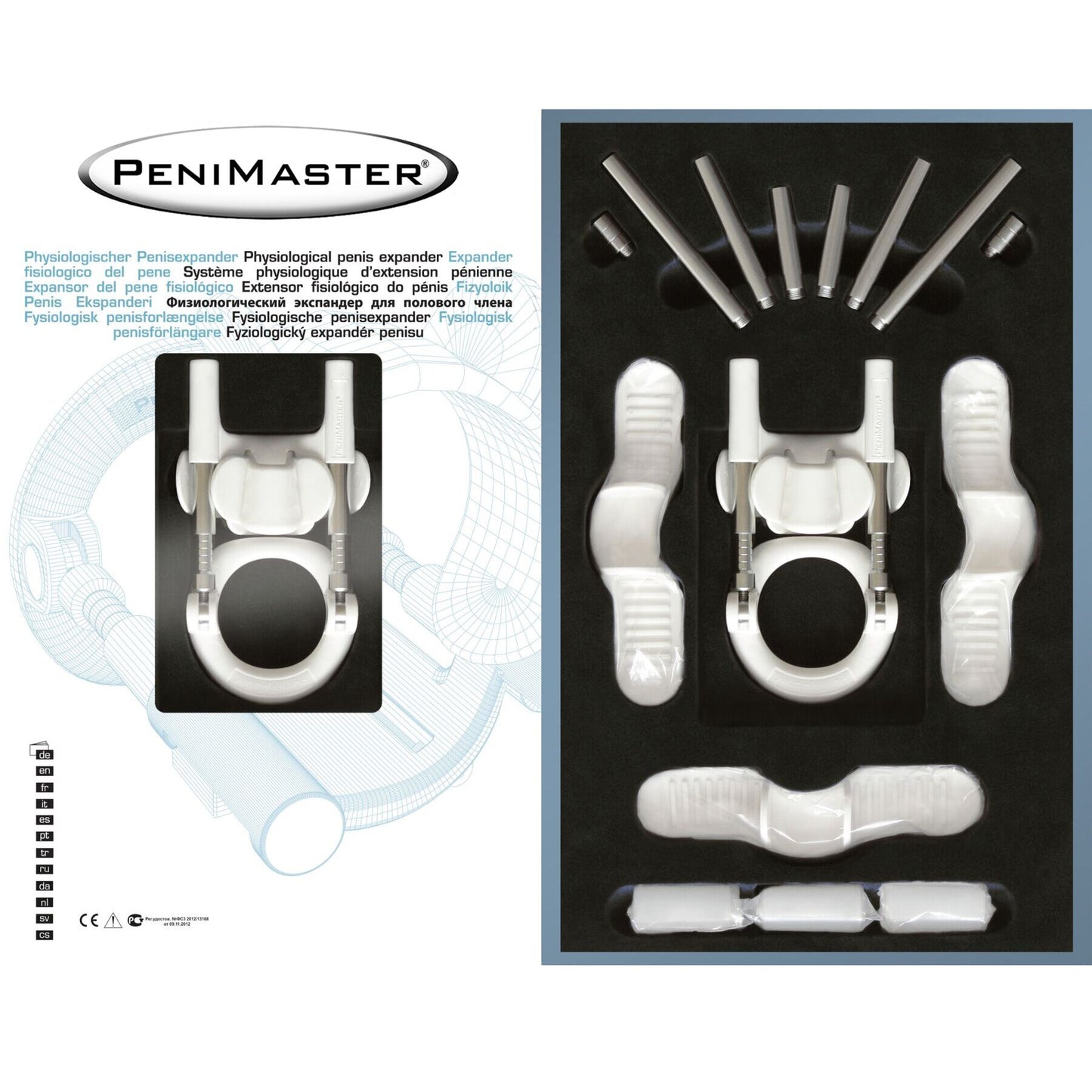 Екстендер для збільшення члена PeniMaster Classic, ремінцевий, дуже надійний