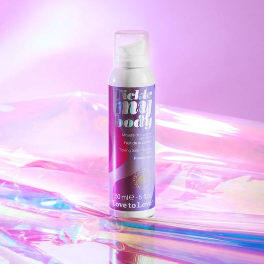 Масажна піна Love To Love TICKLE MY BODY Passion Fruit (150 мл) зволожувальна