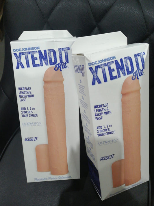 Насадка на член Doc Johnson Xtend It Kit White (м'ята упаковка!!!)