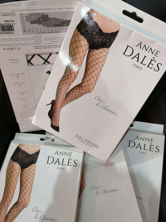 Колготки Anne De Ales DELPHINE T1 Black (м'ята упаковка)