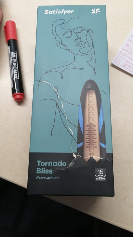 Запасний рукав-вставка для мастурбатора Satisfyer Men TORNADO BLISS (пошкоджена упаковка!!!)