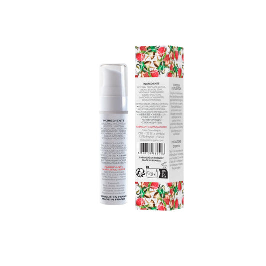 Розпродаж!!! Стимулювальний гель EXSENS Kissable Fresh Ginger Litchi 15мл (термін 12.2025)