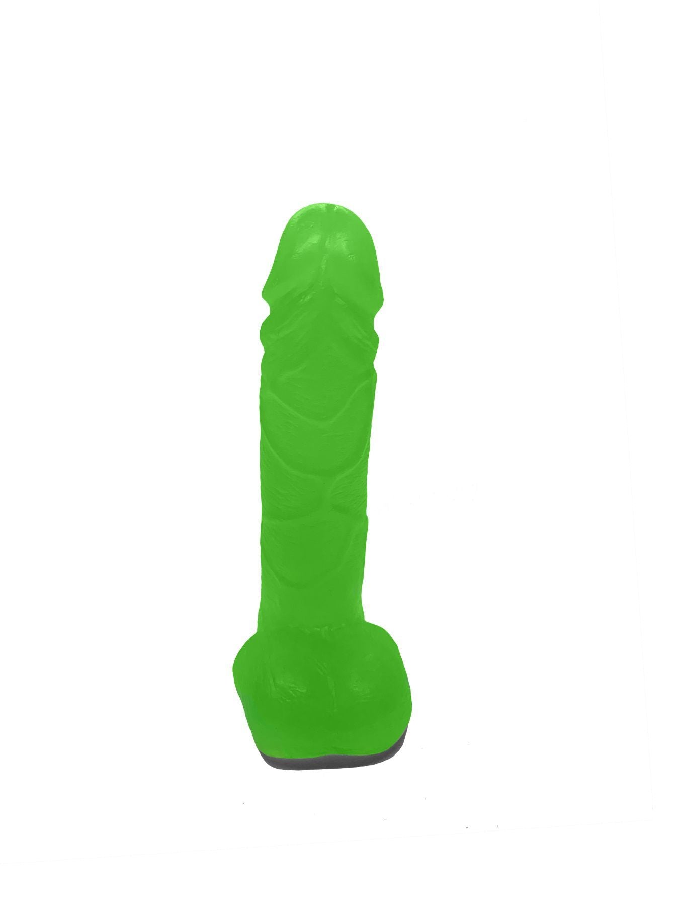 Крафтове мило-член із присоскою Чистий Кайф Green size M, натуральне