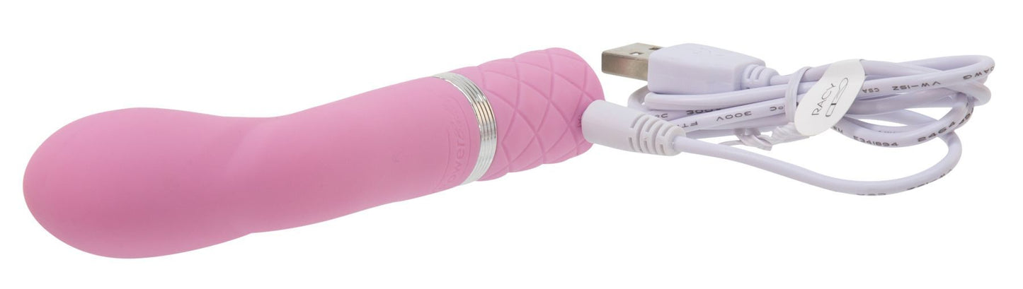 Розкішний вібратор Pillow Talk - Racy Pink з кристалом Swarovski для точки G, подарункове паковання