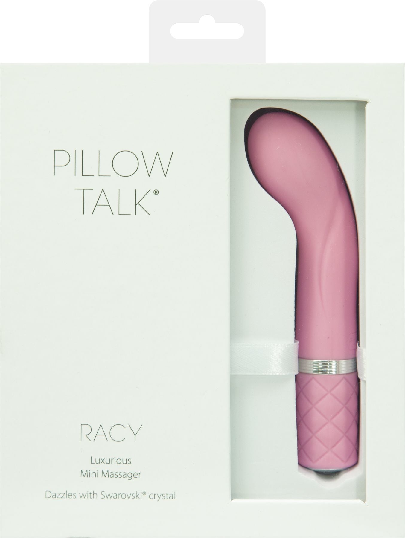 Розкішний вібратор Pillow Talk - Racy Pink з кристалом Swarovski для точки G, подарункове паковання
