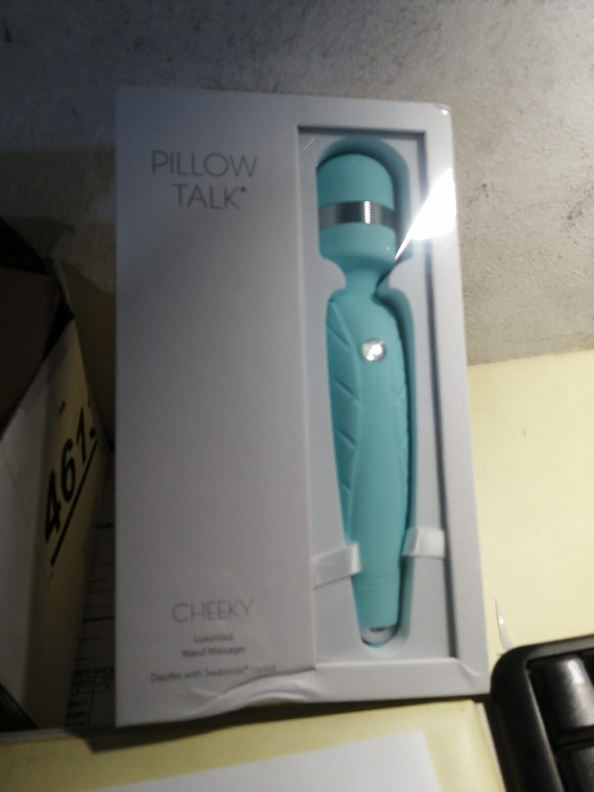 Розкішний вібромасажер PILLOW TALK - Cheeky Teal (м'ята упаковка!!!)