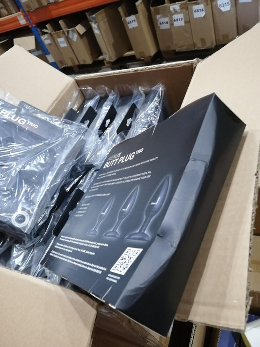 Набір анальних пробок Nexus Butt Plug Trio (м'ята упаковка!!!)