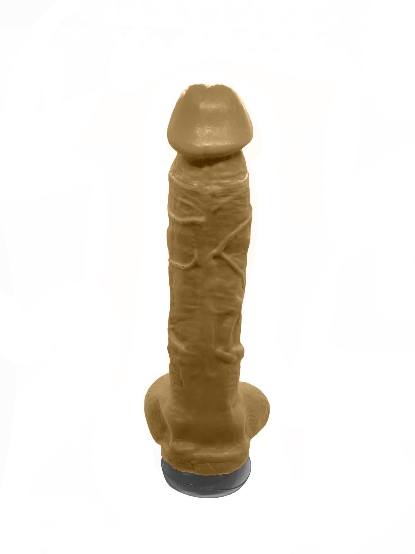 Крафтове мило-член із присоскою Чистий Кайф Brown size XL, натуральне