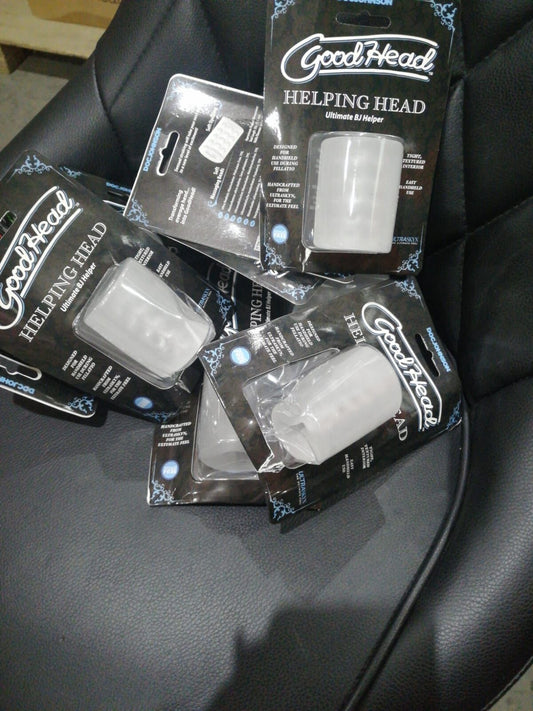 Мастурбатор Doc Johnson GoodHead - Helping Head ULTRASKYN (м'ята упаковка!!!)