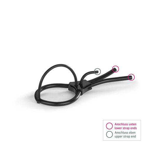 Утяжка для пеніса Mystim Pure Pete, силіконова