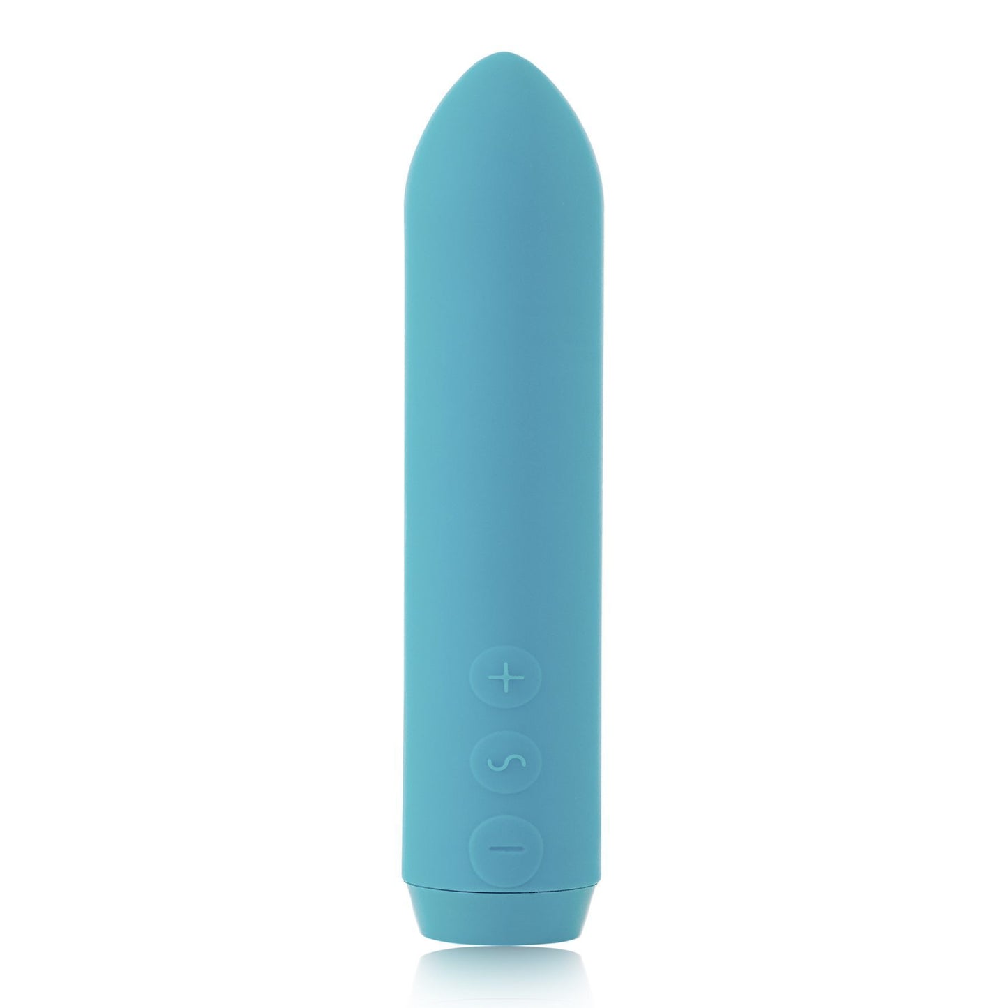 Мінівібратор Je Joue - Classic Bullet Vibrator Teal з глибокою вібрацією і фіксацією на палець  + подарунок косметичка