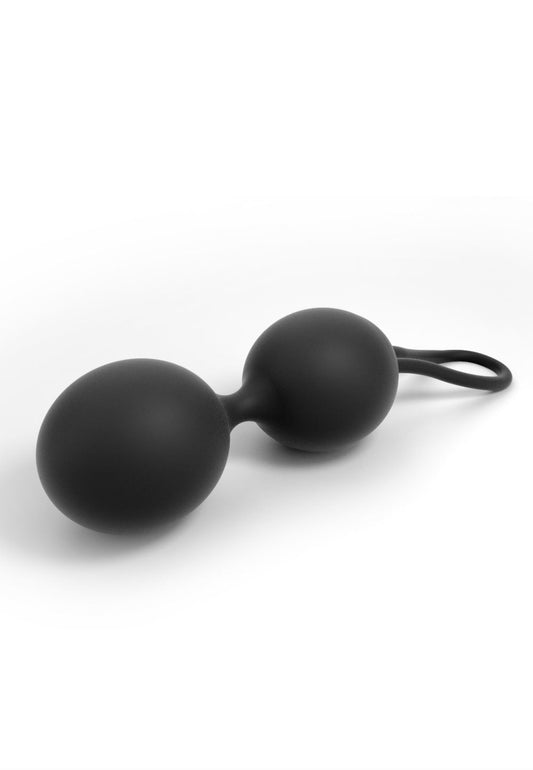 Вагінальні кульки Dorcel Dual Balls Black, діаметр 3,6 см, маса 55 г