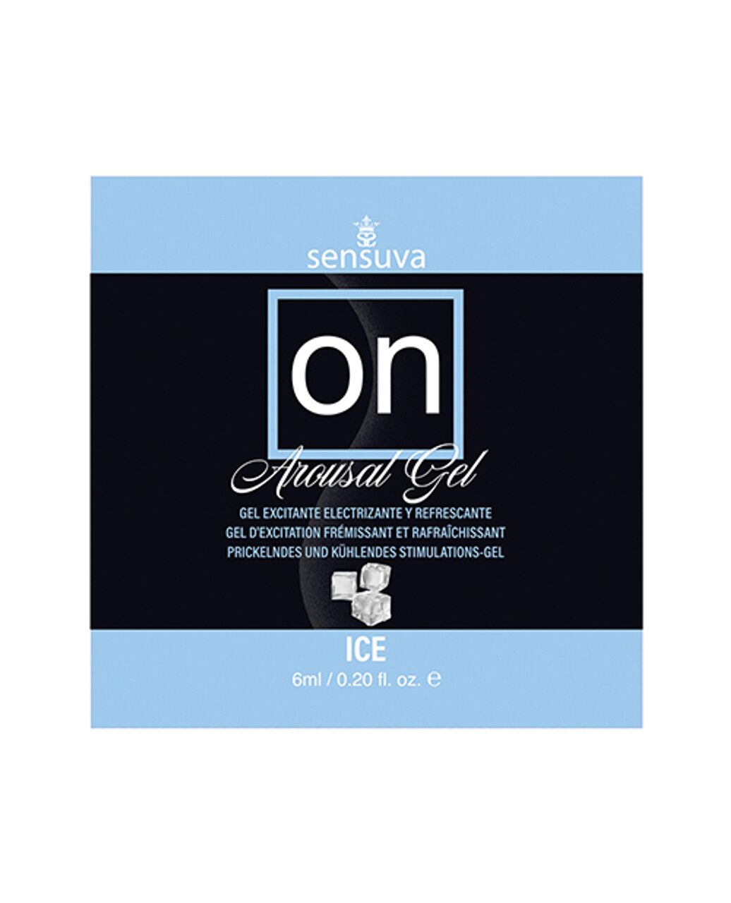 Пробник збудливого гелю Sensuva - ON for Her Arousal Gel Ice (4 мл)