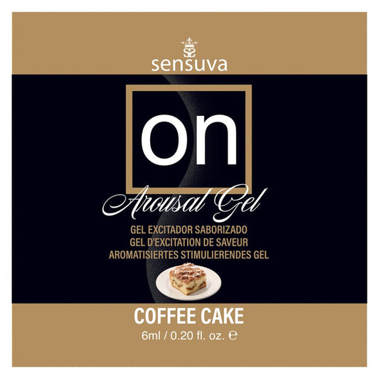 Пробник збудливого гелю Sensuva - ON for Her Arousal Gel Coffee Cake (4 мл)