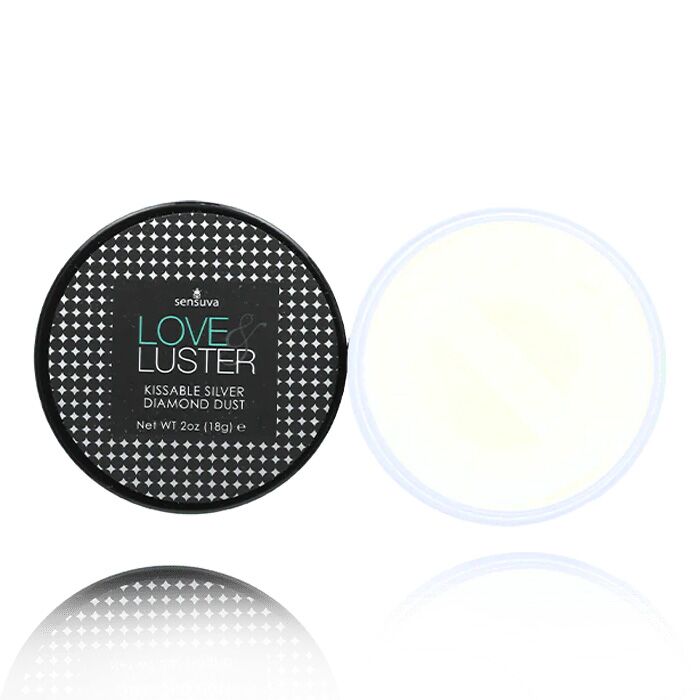 Мерехтлива пудра для тіла Sensuva — Love & Luster Kissable Diamond Dust (19 г) їстівна, без цукру