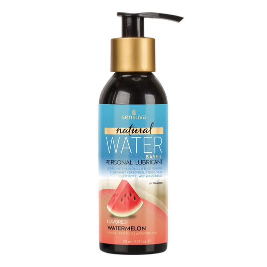 Змазка на водній основі Sensuva Natural Water-Based Watermelon (125мл) без гліцерину та парабенів