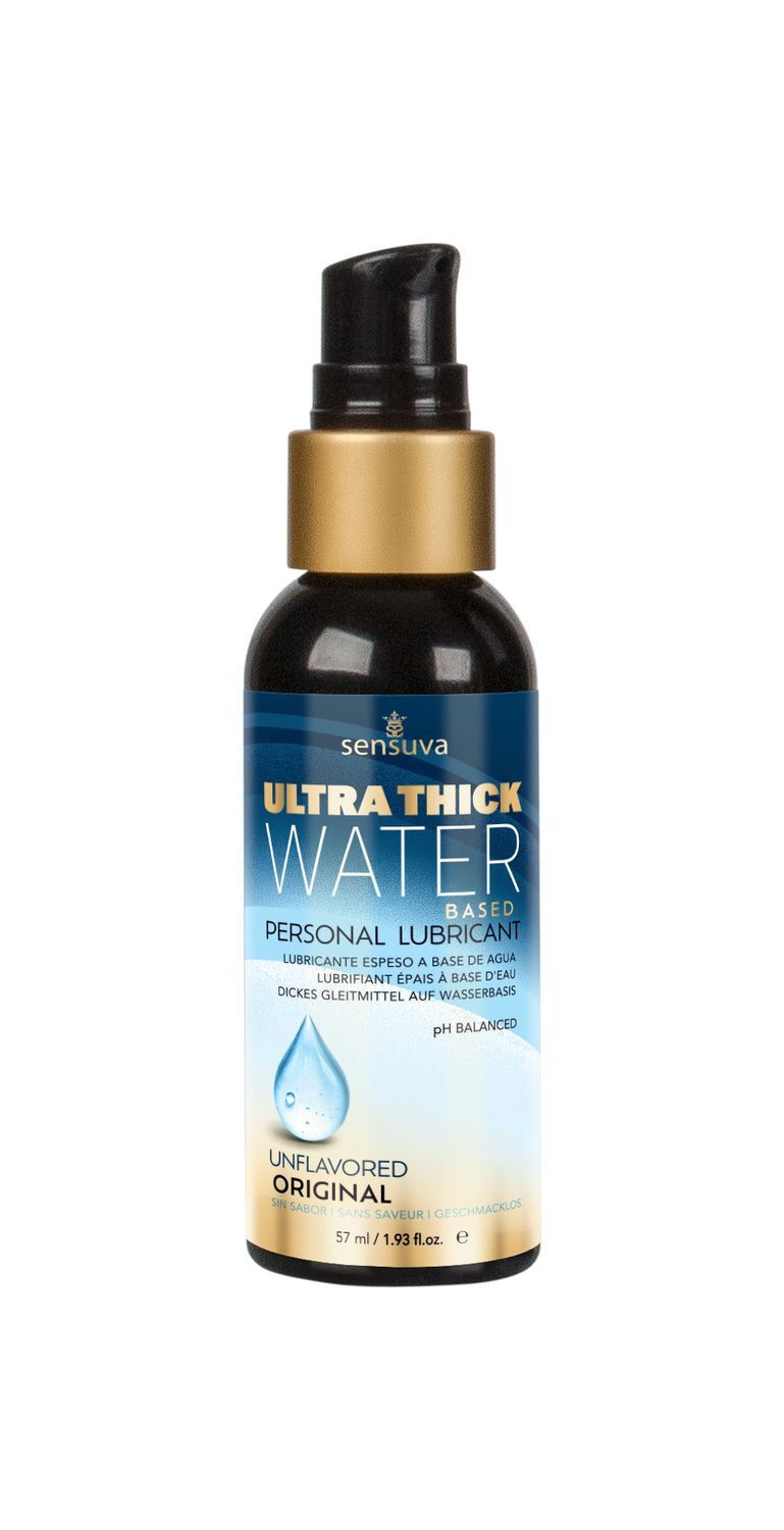Густа змазка Sensuva Ultra-Thick Water-Based (57 мл) на водній основі, без гліцерину та парабенів