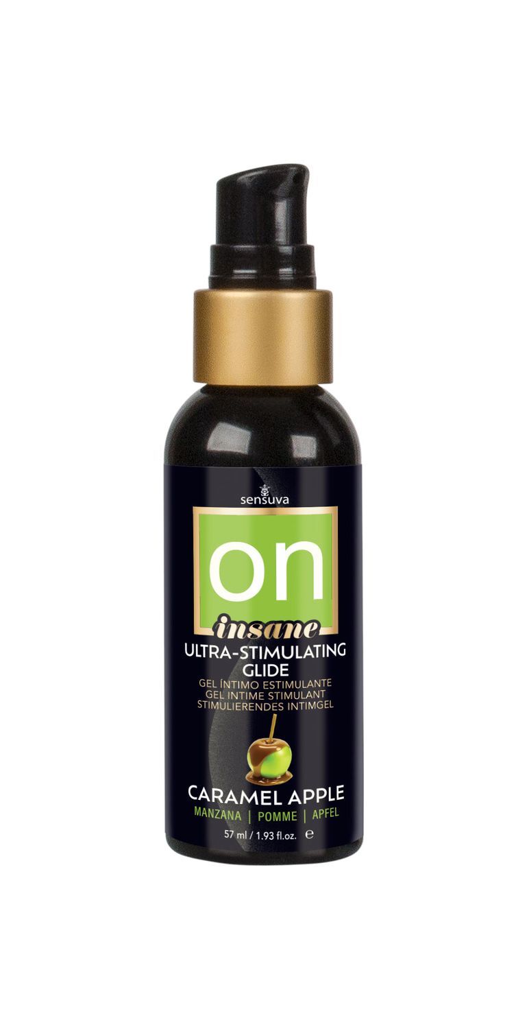 Збуджувальна змазка на гібридній основі Sensuva Ultra-Stimulating On Insane Caramel Apple (57 мл)