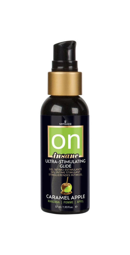Збуджувальна змазка на гібридній основі Sensuva  Ultra-Stimulating On Insane Caramel Apple (57 мл)