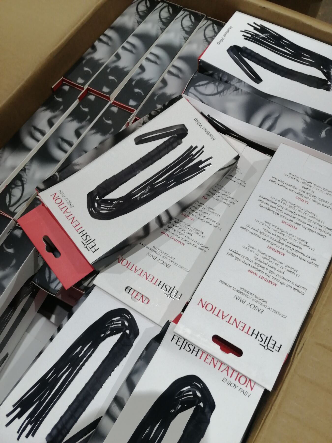 Флогер Fetish Tentation Martinet Whip (м'ята упаковка!!!)