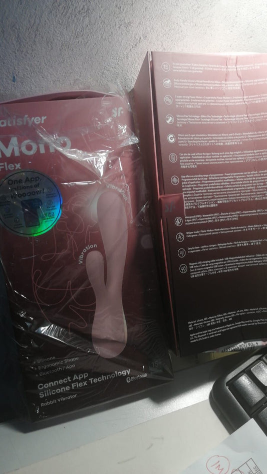 Смарт вібратор-кролик Satisfyer Mono Flex Mauve (м'ята упаковка!!!)