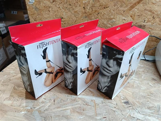 Фіксатори для ніг Fetish Tentation Neck and Ankle Strap  (м'ята упаковка!!!)