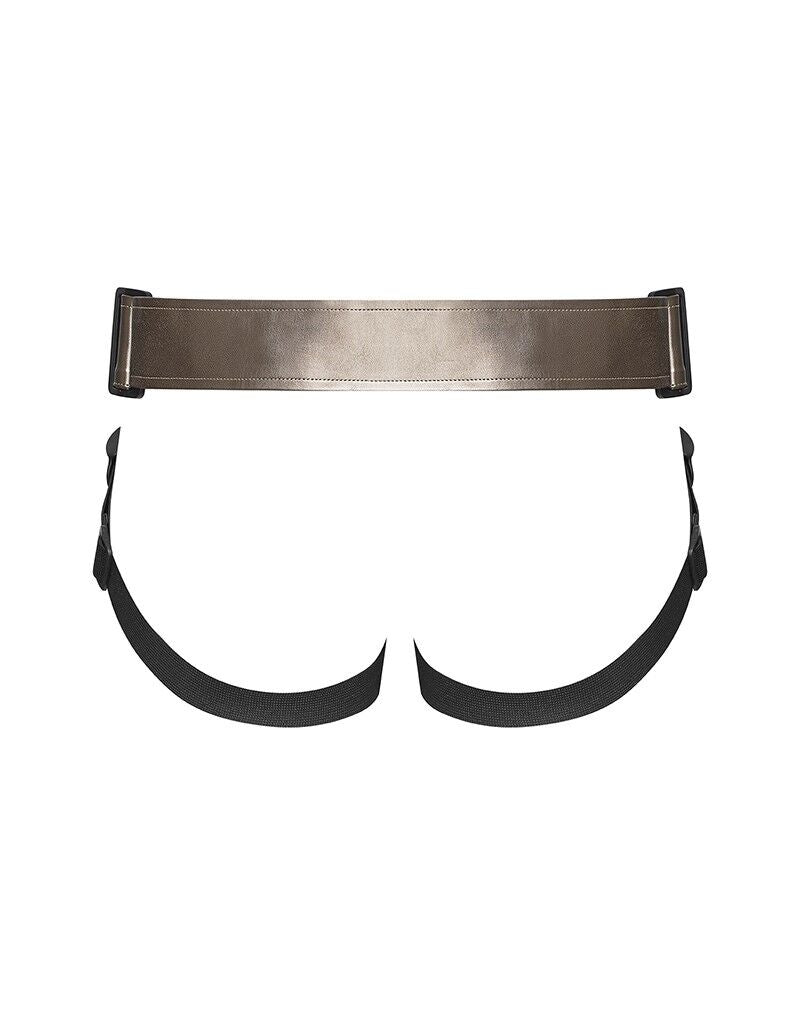 Трусики для страпона Strap-On-Me Leatherette Harness CURIOUS