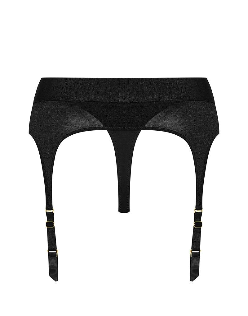 Труси для страпону з підв'язками для панчох Strap-On-Me REBEL HARNESS - XL