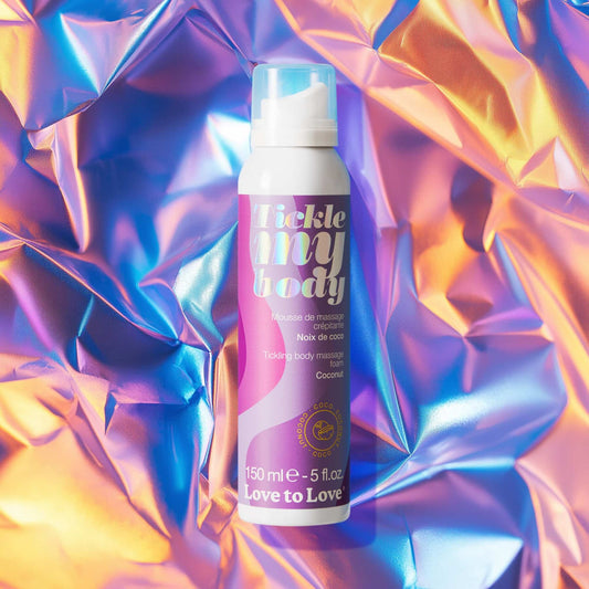 Масажна піна Love To Love TICKLE MY BODY COCONUT (150 мл) зволожувальна
