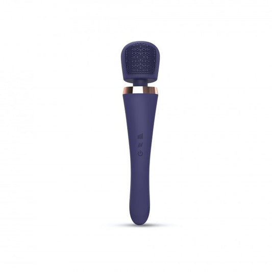 Вібромасажер з силіконовою щіточкою Love to Love Brush Crush – Midnight Indigo