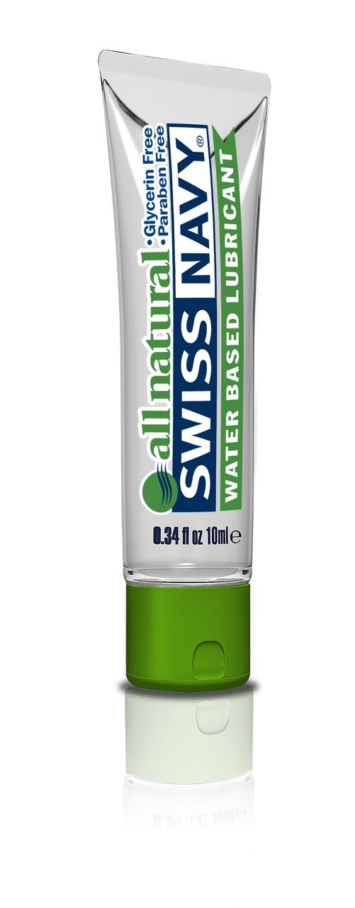 Лубрикант на водній основі для чутливої шкіри Swiss Navy All Natural 10 мл
