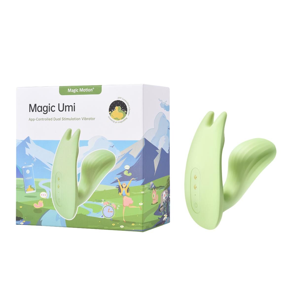 Смарт-вібратор Magic Motion Umi Green