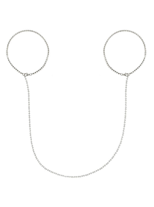 Ланцюжки-наручники з каменями Obsessive Bijou 907