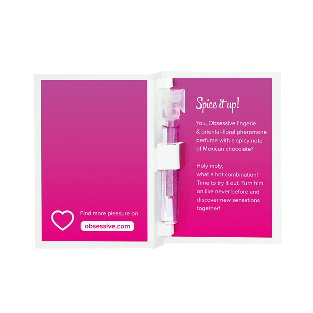 Пробник парфумів з феромонами Obsessive Perfume Spicy - sample (1 мл)