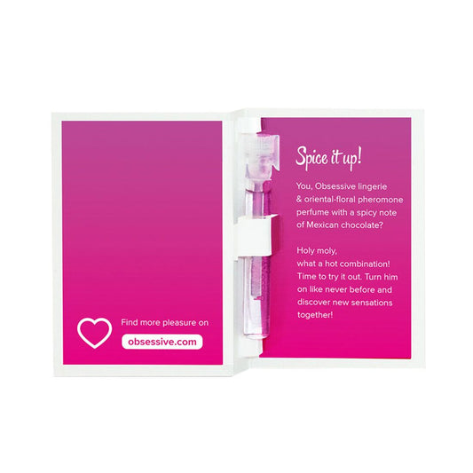 Пробник парфумів з феромонами Obsessive Perfume Spicy - sample (1 мл)