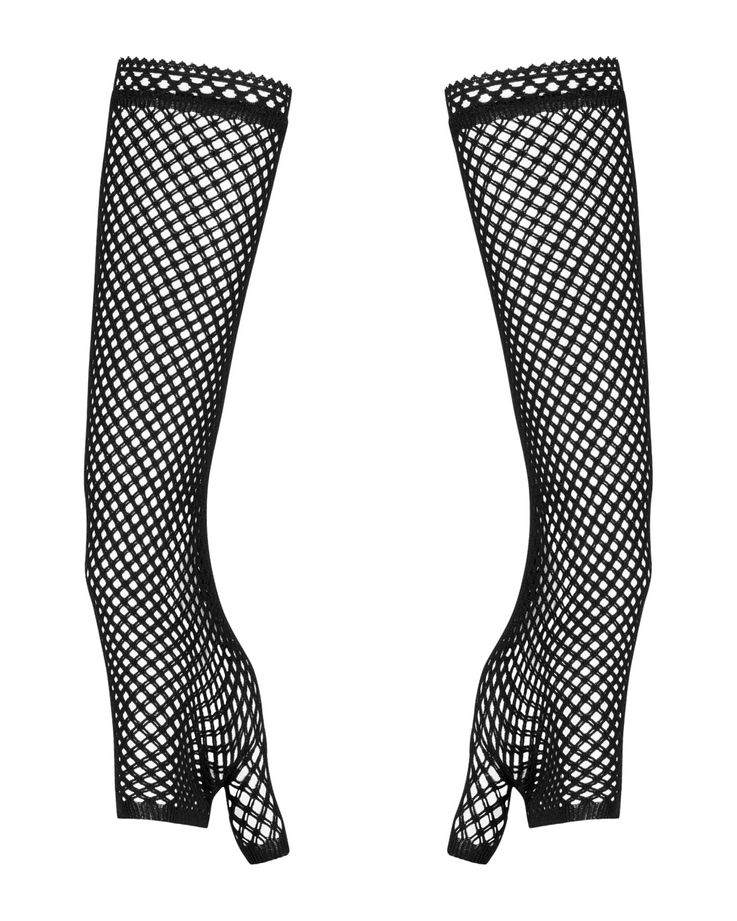 Сітчасті мітенки Obsessive Darkie mittens, black