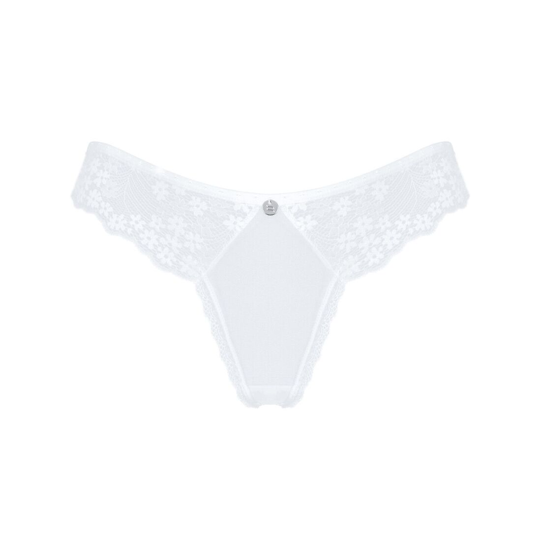 Напівпрозорі трусики Obsessive Heavenlly panties XS/S, відкриті сідниці