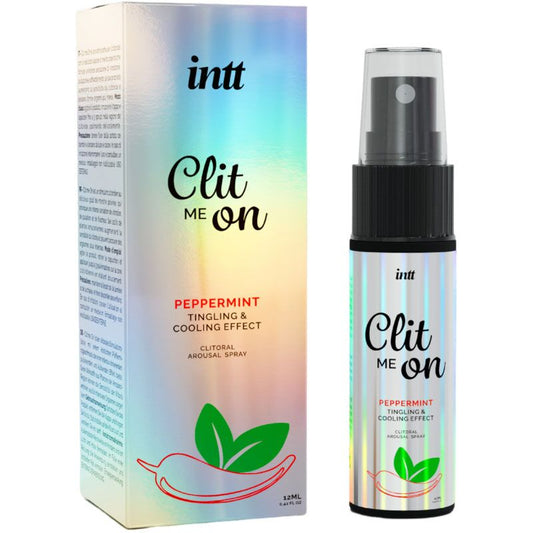 Розпродаж! Збуджувальний спрей для клітора Intt Clit Me On Peppermint Cooling 12мл (термін 01.2026)