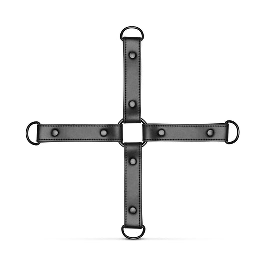 Хрестовина з наручниками та поножами Bedroom Fantasies: Hogtie with Hand and Ankle Cuffs