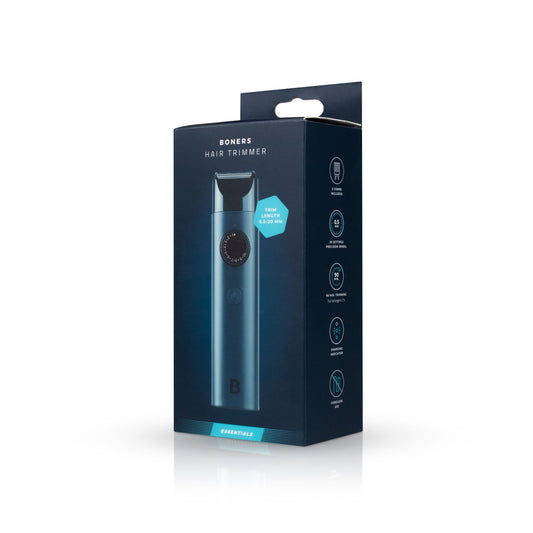 Бездротовий тример для інтимних зон Boners Hair Trimmer Shaver, 10 швидкостей, 2 насадки