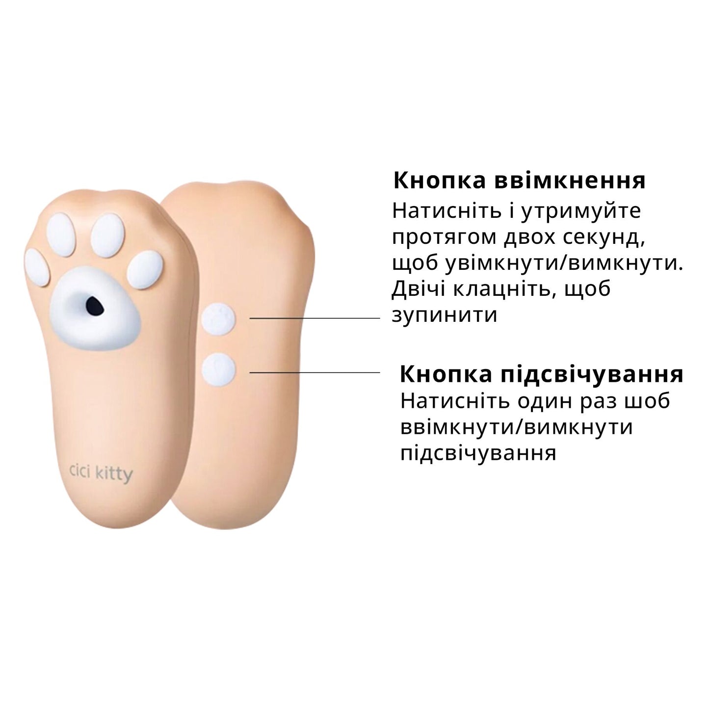 Вакуумний кліторальний стимулятор Otouch Cici Kitty