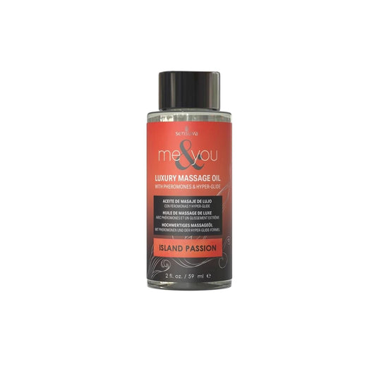 Масажна олія Sensuva Me&You - Island Passion (Wild Passion Fruit & Island Guava) 59 мл