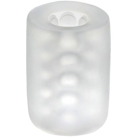 Мастурбатор Doc Johnson GoodHead Glow Helping Head, наскрізний, світиться в темряві