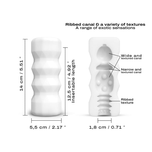 Мастурбатор Dorcel Cup Exotic, ультрам’який, звужений канал