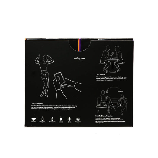 Набір We-Vibe Tease Us Set (смарт-вібратор у трусики Moxie+ & смарт-віброкільце під одяг Bond)